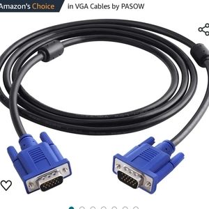 Black 120" inches  Belkin wire